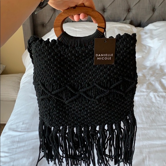 Danielle Nicole Macrame Bag - Picture 3 of 7